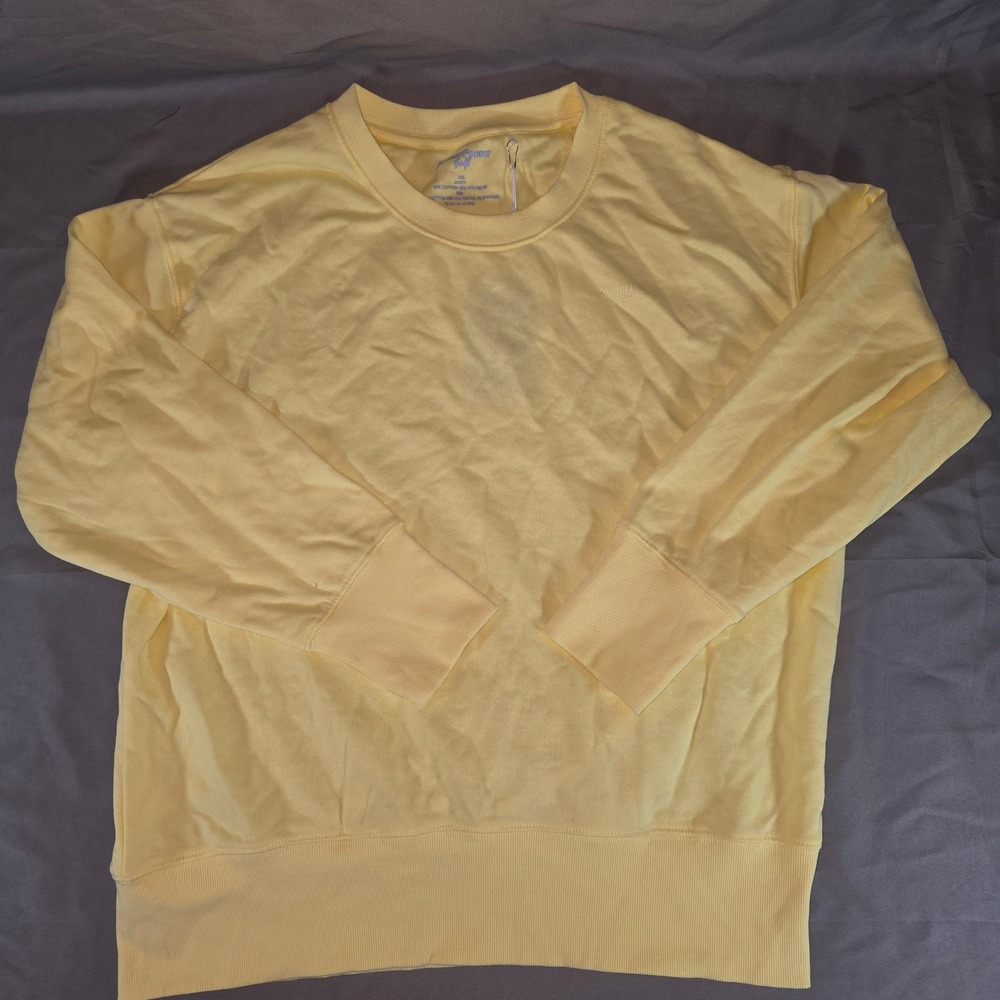 Richer Poorer Golf Lemon Meringue Yellow Crewneck Sweatshirt XXL TRPS26W503